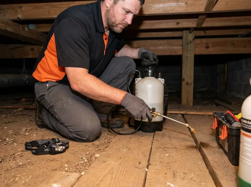 Residential Crawlspace and Attic Pest Management in Knoxville, TN