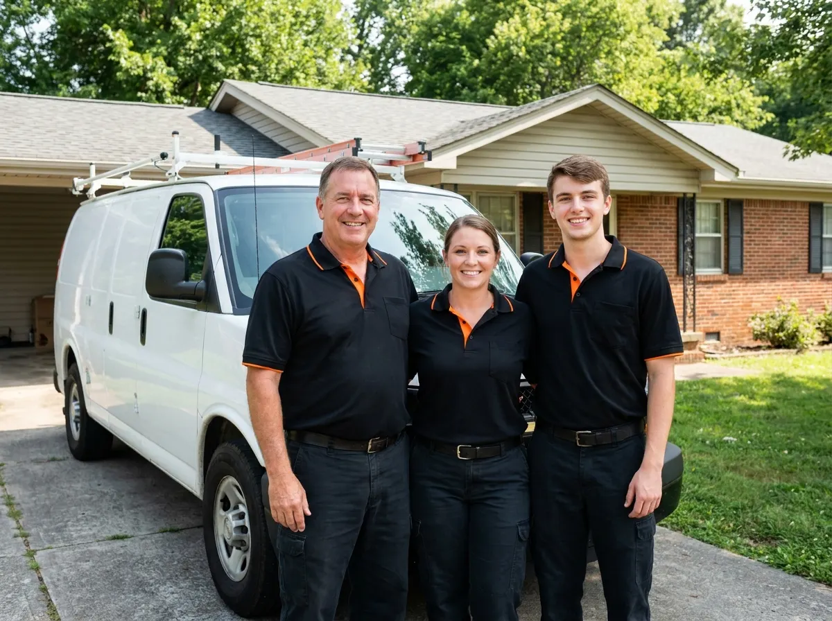 The AmberTrail Extermination team, pest control sevice in Knoxville, TN